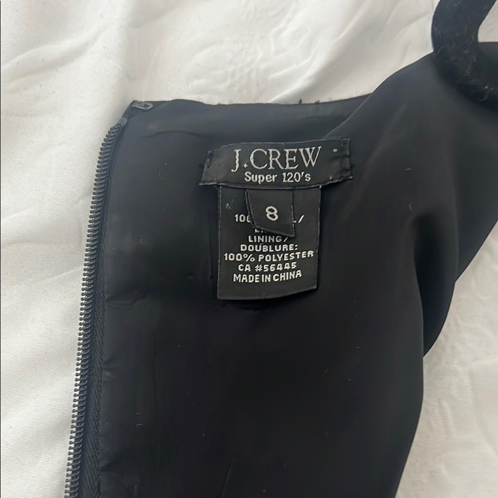 J.Crew Elegant Navy Sheath Dress